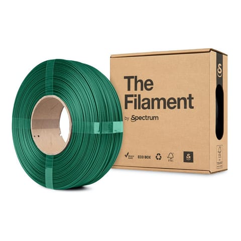 ⁨The Filament 3D filament ReFill, PETG CF, 1,75mm, 1000g, TF-24119, green⁩ w sklepie Wasserman.eu