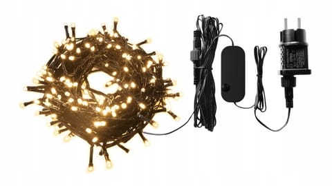 ⁨Smart zestaw lampek choinkowych 40m, 400 LED, WiFi, IP44⁩ w sklepie Wasserman.eu