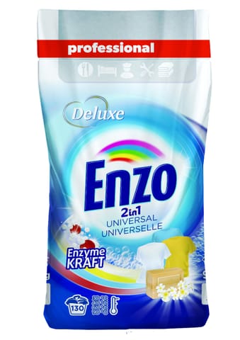 ⁨DELUXE ENZO Proszek d/prania 9,1kg folia UNIWERS⁩ w sklepie Wasserman.eu