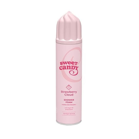 ⁨SWEET CANDY Pianka pod prysznic Strawberry Cloud 250 ml⁩ w sklepie Wasserman.eu