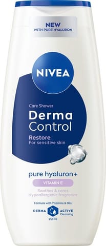 ⁨NIVEA Derma Control Restore Żel pod prysznic 250 ml⁩ w sklepie Wasserman.eu
