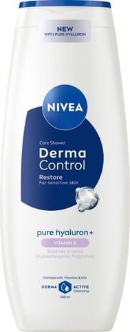 ⁨NIVEA Derma Control Restore Żel pod prysznic 500 ml⁩ w sklepie Wasserman.eu