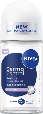 ⁨NIVEA Derma Control Restore Antyperspirant roll-on 50 ml⁩ w sklepie Wasserman.eu