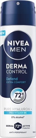⁨NIVEA Men Derma Control Defend Antyperspirant spray 150 ml⁩ w sklepie Wasserman.eu