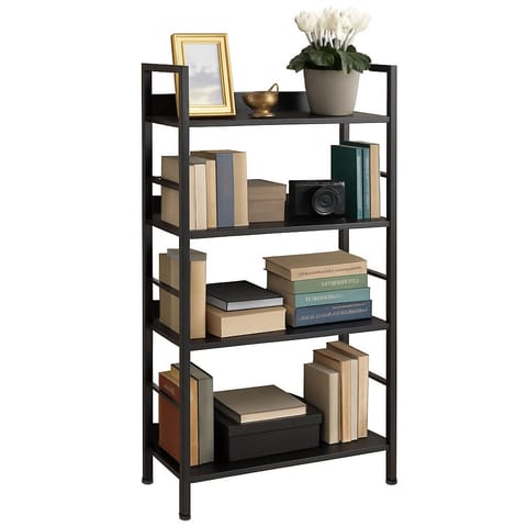 ⁨Regał industrialny loft Varberg Black⁩ w sklepie Wasserman.eu