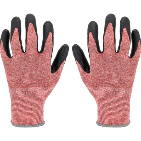 ⁨GLOVES NITRILE REC. RED-BLACK L222209P, CARD, "9", CE, LAHTI⁩ at Wasserman.eu
