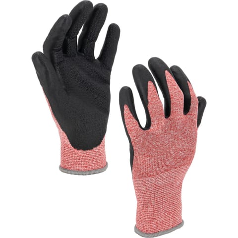 ⁨GLOVES NITRILE REC. RED-BLACK L222211P, CARD, "11", CE,LAHTI⁩ at Wasserman.eu