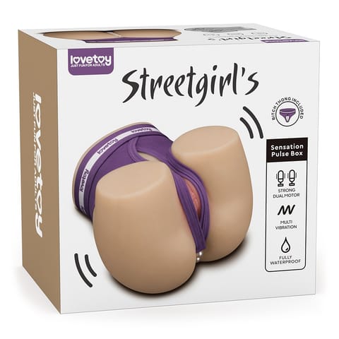 REALISTYCZNE TUŁOWIE MASTURBATOR STREETGIRL'S DUAL MOTOR SENSATION PULSE w sklepie Wasserman.eu