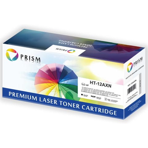 ⁨Toner PRISM (ZHL-Q2612AXN) czarny 3000str zamiennik HP (Q2612A)⁩ w sklepie Wasserman.eu