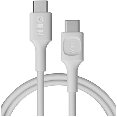 ⁨Cable USB-C-USB-C PowerFlex 100W silicone 1.2m white⁩ at Wasserman.eu