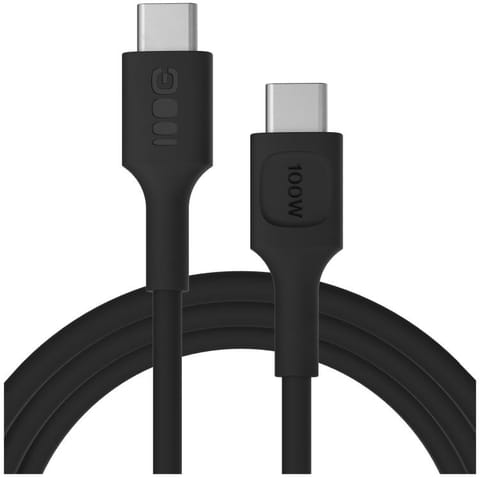 ⁨KABEL USB-C / USB-C Greencell PowerFlex 200cm PD 100W czarny silikonowy⁩ w sklepie Wasserman.eu
