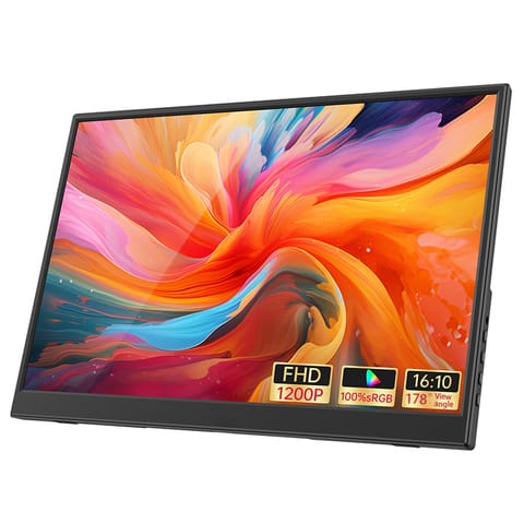 ⁨EXTRALINK SMART LIFE 14" PORTABLE MONITOR IPS FHD S15 FOR LAPTOPS & PHONES & CONSOLES USB-C/MICRO-HDMI⁩ w sklepie Wasserman.eu