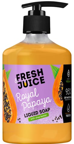 ⁨FRESH JUICE Mydło w płynie Królewska Papaja 460 ml⁩ w sklepie Wasserman.eu