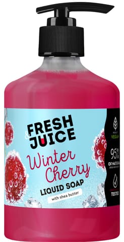 ⁨FRESH JUICE Mydło w płynie Zimowa Wiśnia 460 ml⁩ w sklepie Wasserman.eu