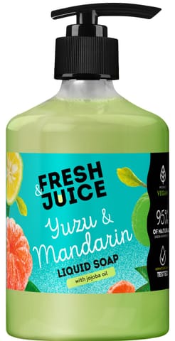 ⁨FRESH JUICE Mydło w płynie Yuzu i Mandarynka 460 ml⁩ w sklepie Wasserman.eu