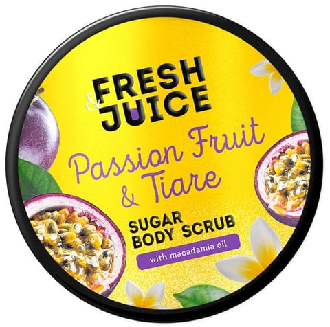 ⁨FRESH JUICE Cukrowy peeling do ciała Marakuja i Tiare 200 ml⁩ w sklepie Wasserman.eu