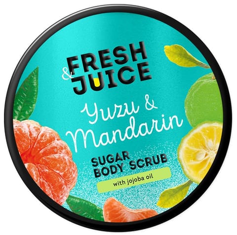⁨FRESH JUICE Cukrowy peeling do ciała Yuzu i mandarynka 200 ml⁩ w sklepie Wasserman.eu
