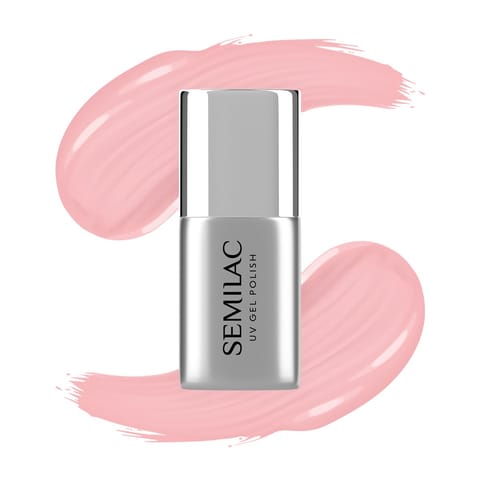 ⁨SEMILAC Baza kauczukowa do lakierów hybrydowych Be Beautiful - Super Rose 7 ml⁩ w sklepie Wasserman.eu