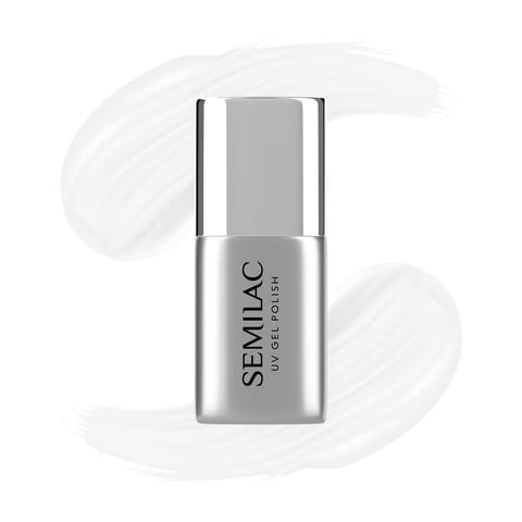 ⁨SEMILAC Top do lakierów hybrydowych No Wipe - Real Color 7 ml⁩ w sklepie Wasserman.eu