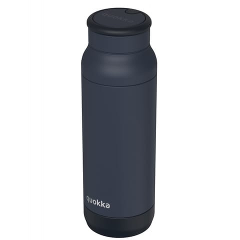 ⁨Quokka Pulse - Butelka termiczna ze stali nierdzewnej 700 ml Drop Safe (Black)⁩ w sklepie Wasserman.eu