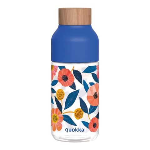 ⁨Quokka Ice - Butelka na wodę ecozen 570 ml (Summer Garden)⁩ w sklepie Wasserman.eu