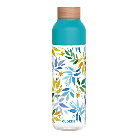 ⁨Quokka Ice - Butelka na wodę ecozen 840 ml (Watercolor Leaves)⁩ w sklepie Wasserman.eu