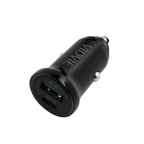 ⁨Ładowarka samochodowa 30 W USB + USB typu C z funkcją PowerDelivery i QuickCharge⁩ w sklepie Wasserman.eu