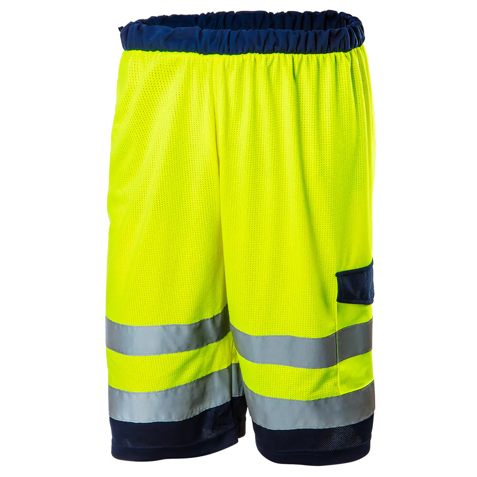 ⁨Warning shorts, yellow, mesh, size XL⁩ at Wasserman.eu