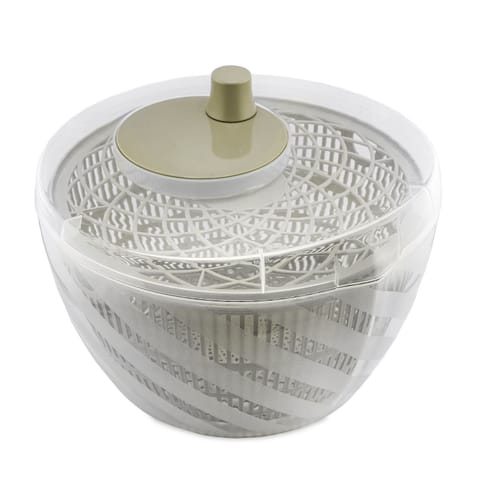 ⁨Wirówka do sałaty GreenSpin BranQ, 6L, oliwkowa, 1615⁩ w sklepie Wasserman.eu