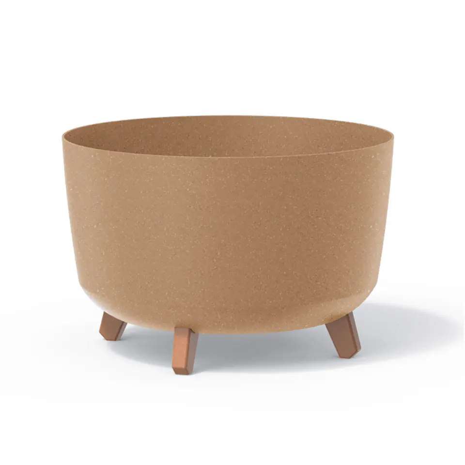 ⁨Plant pot Gracia Standard Eco Wood DGRL400W naturo eco⁩ at Wasserman.eu