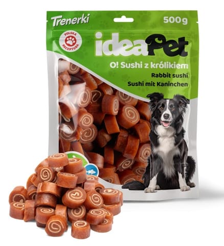 ⁨IdeaPet Sushi z królikiem 500g⁩ w sklepie Wasserman.eu