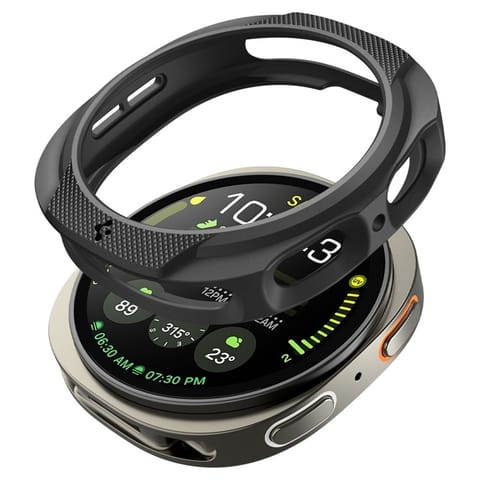 ⁨Spigen Liquid Air - Obudowa do Samsung Galaxy Watch 8 44 mm (Matte Black)⁩ w sklepie Wasserman.eu