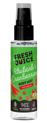 ⁨FRESH JUICE Mgiełka do ciała Rabarbar i Żurawina 150 ml⁩ w sklepie Wasserman.eu