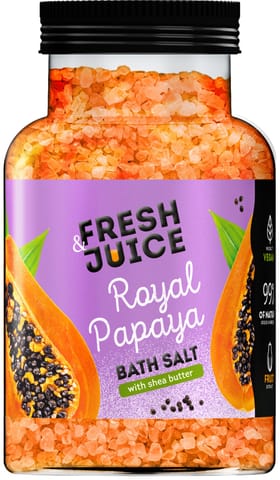 ⁨FRESH JUICE Sól do kąpieli Królewska Papaja 700 g⁩ w sklepie Wasserman.eu