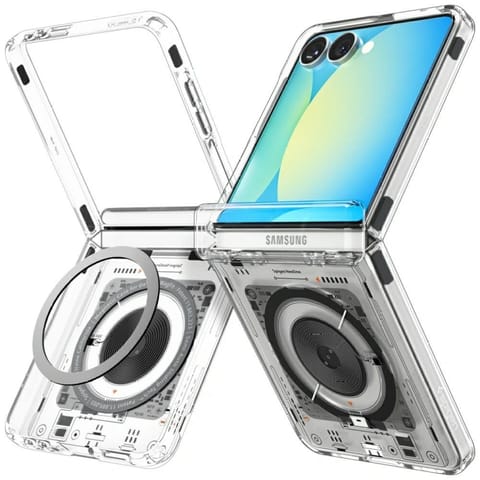 ⁨Etui Spigen Ultra Hybrid Pro Mag MagSafe do Samsung Galaxy Z Flip7 neo one⁩ w sklepie Wasserman.eu
