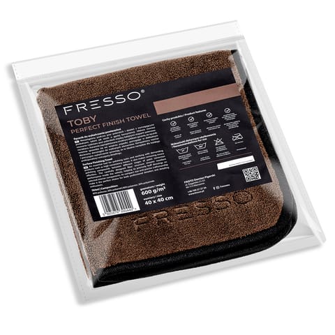 ⁨Fresso Toby Perfect Finish Towel 40x40cm - puszysta mikrofibra do lakieru⁩ w sklepie Wasserman.eu