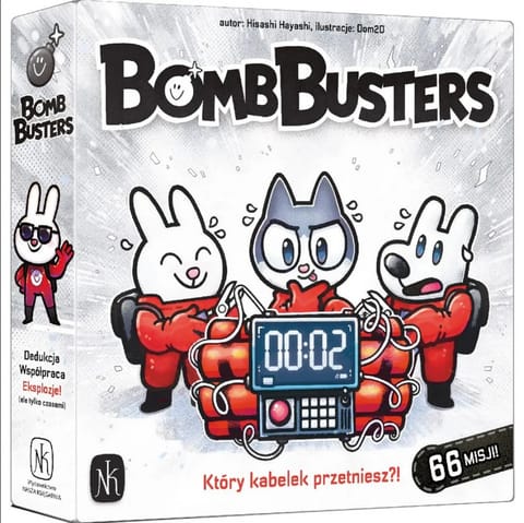 ⁨GRA BOMB BUSTERS - podstawa - NASZA KSIĘGARNIA⁩ w sklepie Wasserman.eu