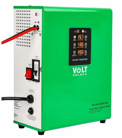 ⁨Przetwornica solarna VOLT POLSKA GREEN BOOST MPPT 3000 (120-350VDC) BYPASS⁩ w sklepie Wasserman.eu
