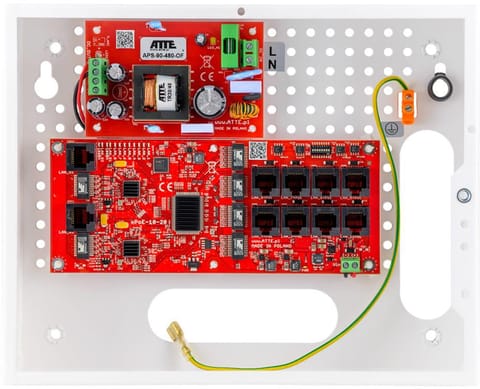 ATTE SWITCH IP-8-20-E FOR 8 IP CAMERAS at Wasserman.eu