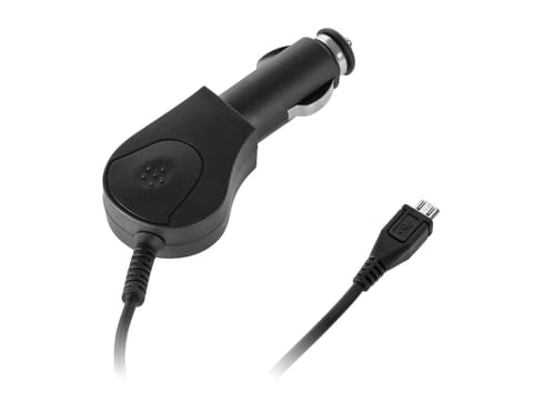 ⁨Micro USB 2,1A GSM0489 car charger⁩ at Wasserman.eu