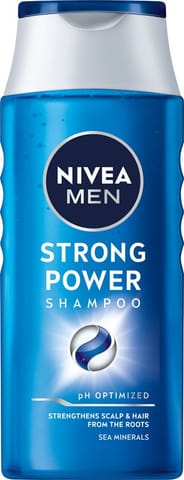 ⁨NIVEA Men Strong Power Szampon dla mężczyzn 250 ml⁩ w sklepie Wasserman.eu