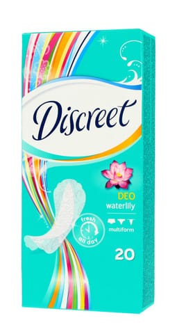 ⁨P&G DISCREET WKŁADKI DEO WATER LILY A`20⁩ w sklepie Wasserman.eu