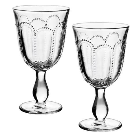 ⁨DAPHNE Komplet 4 kieliszków do wina 300ml 9,4x8x17cm⁩ w sklepie Wasserman.eu