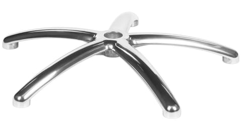 ⁨Podstawa fotela obrotowego XL metalowa CHROM 69 cm⁩ w sklepie Wasserman.eu