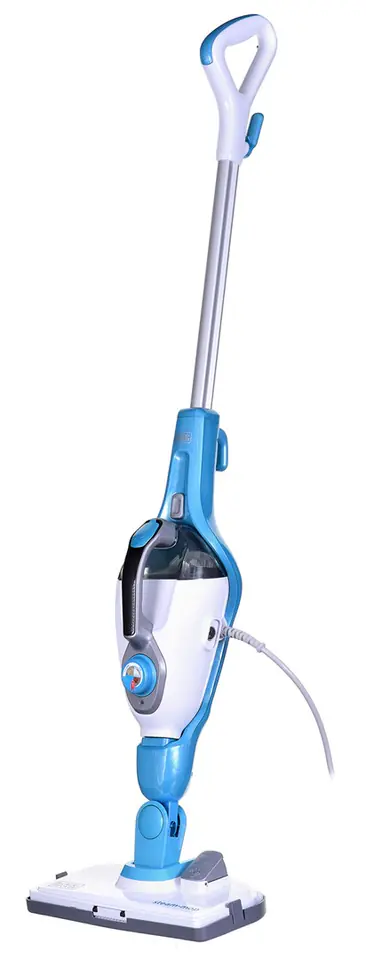 Black & Decker FSMH13151SM steam cleaner Upright steam cleaner 0.5 L Blue, Silver, White 1300 W at Wasserman.eu