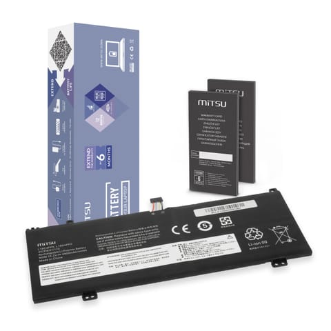 ⁨Bateria Mitsu do Lenovo ThinkBook 13s G4 ARB, 13s IWL⁩ w sklepie Wasserman.eu
