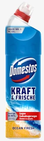 ⁨Domestos  Aktiv Kraft Ocean Fresh Żel  WC 750 ml DE⁩ w sklepie Wasserman.eu