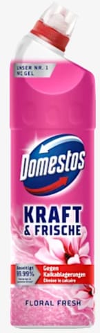 ⁨Domestos Kraft & Frische Floral Fresh Żel WC 750 ml⁩ w sklepie Wasserman.eu