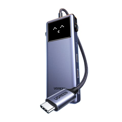 ⁨Hub USB-C Ugreen CM888 Uno, 7w1, USB-C 3.2 Gen1, PD 85W, HDMI, USB 3.0⁩ w sklepie Wasserman.eu
