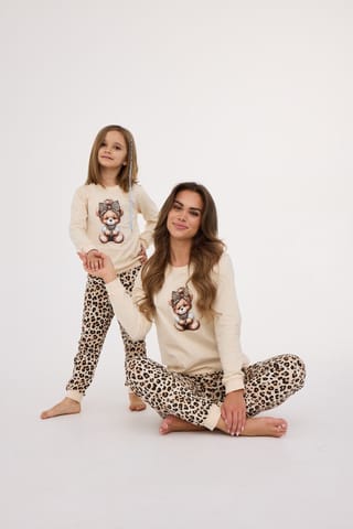 ⁨PIŻAMA CORNETTE DZ KY-592/191 PANTHER (kolor Beige, rozmiar 146-152)⁩ w sklepie Wasserman.eu